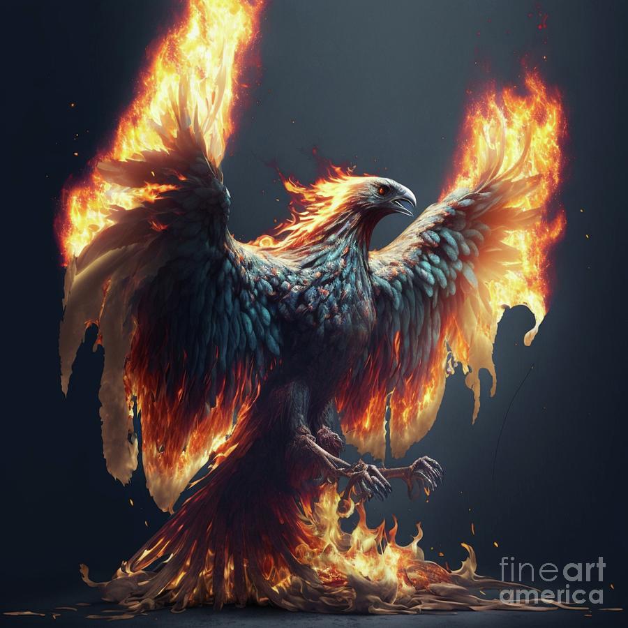 Phoenix Digital Art by David Browne - Fine Art America