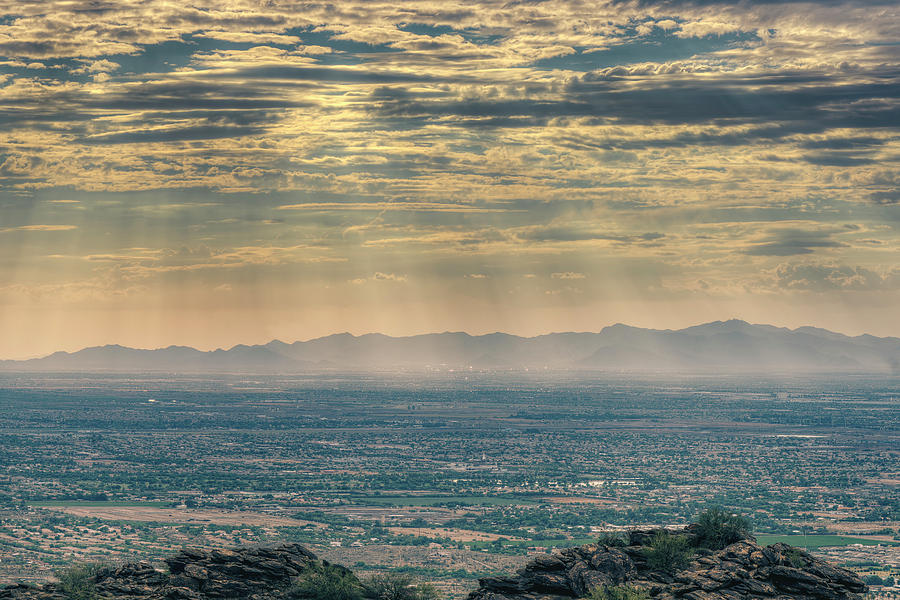 Phoenix Landscape Photograph by Ray Devlin