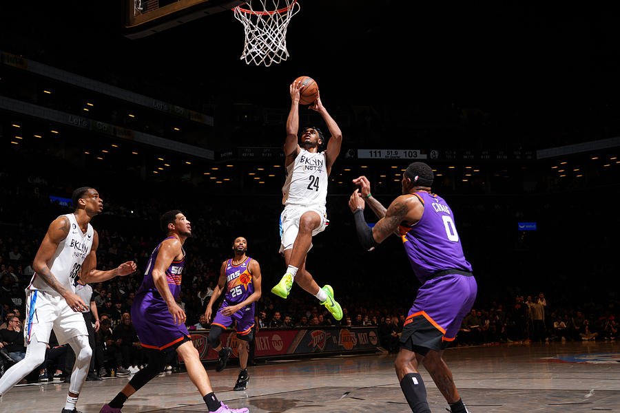 Phoenix Suns v Brooklyn Nets Photograph by Jesse D. Garrabrant