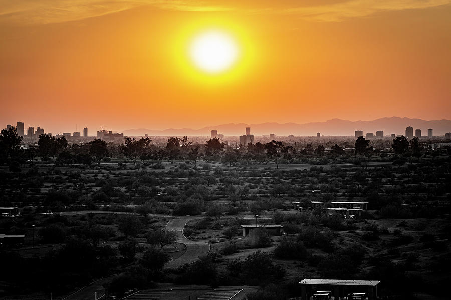 Phoenix Sunset Photograph by Sonny Marcyan