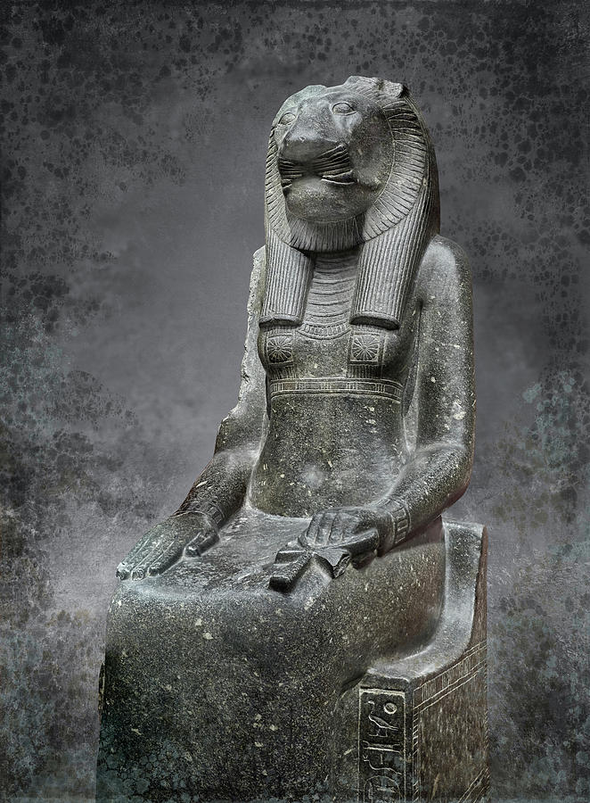 The After Life Photo Of Ancient Egyptian Goddess Sekhmet Sculpture By Paul E Williams Fine