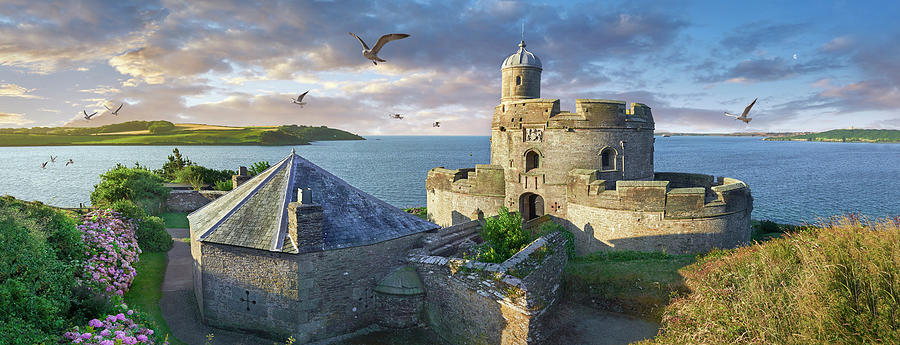 Photo of   St Mawes Castle, Cornwall, England Photograph by Paul E Williams