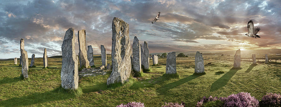 Ancient Stone - Photo of the Calanais Standing Stones, Isle of Lewis ...