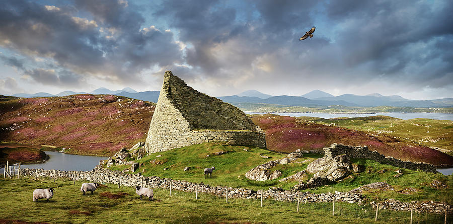 Photo of the Dun Carloway Broch,  Isle of Lewis, Scotland Photograph by Paul E Williams