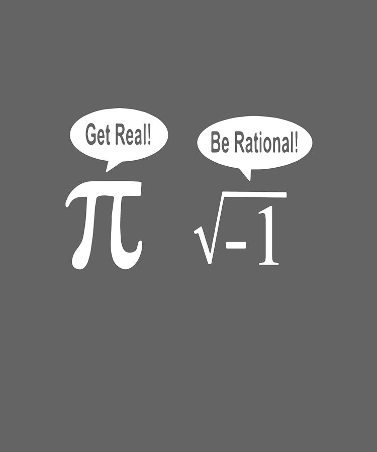 Pi Versus Root Minus One Imaginary Fraction Teacher Digital Art By 