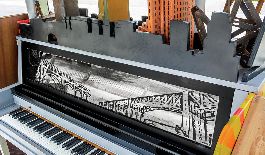 Piano Angles Photograph by Stewart Helberg