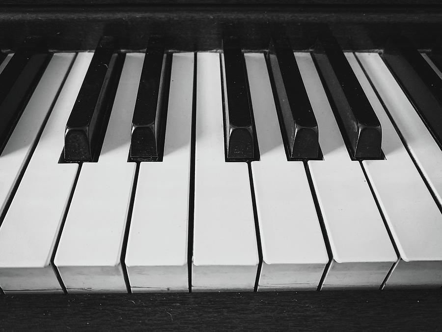 Piano Keys 2 Photograph by Allin Sorenson
