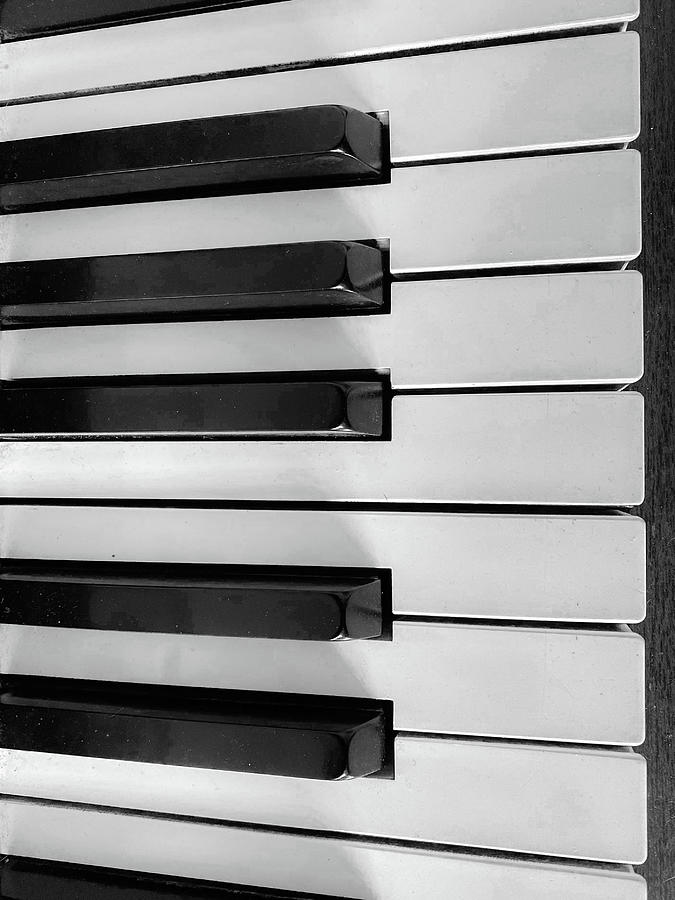 Piano Keys 3 Photograph by Allin Sorenson