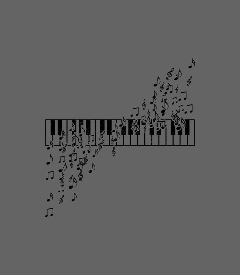 Piano Musical Notes Classical Music Musician Pianist Digital Art by ...