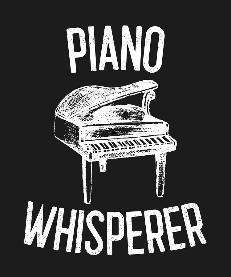 Piano Whisperer Music Teacher Gift Poster music Painting by Dale Scott ...