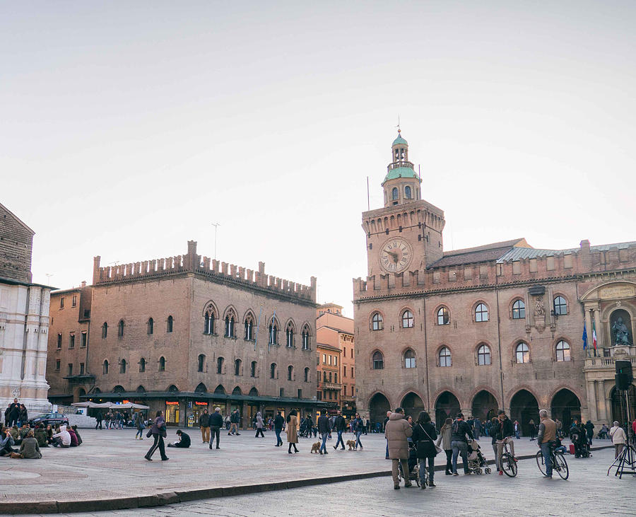 Piazza Maggiore, Bologna Photograph by Brunella Pastore fotografie