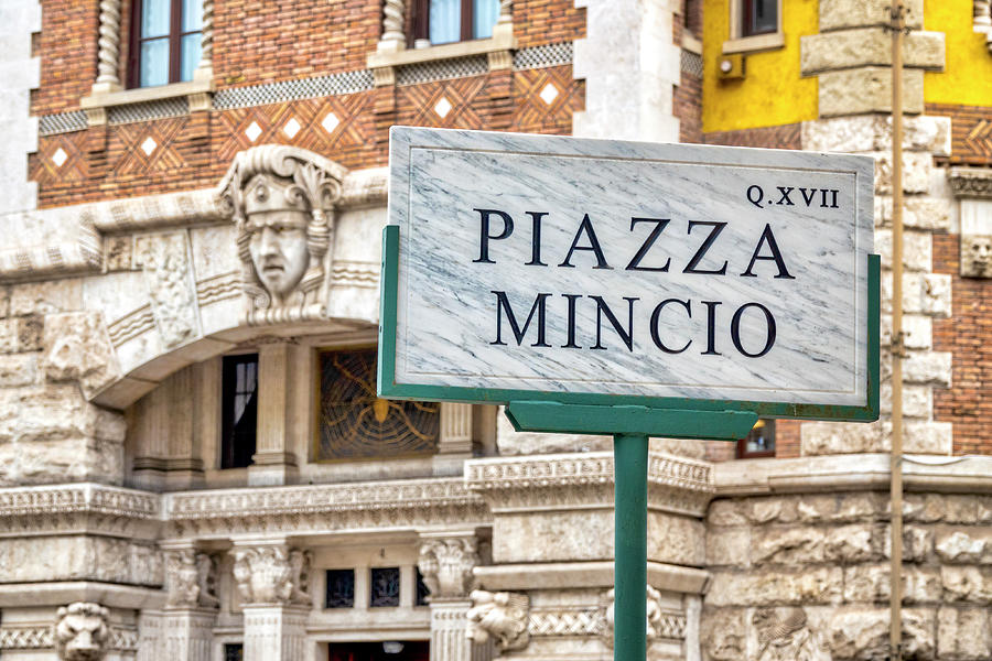 Piazza Mincio Photograph by Fabrizio Troiani