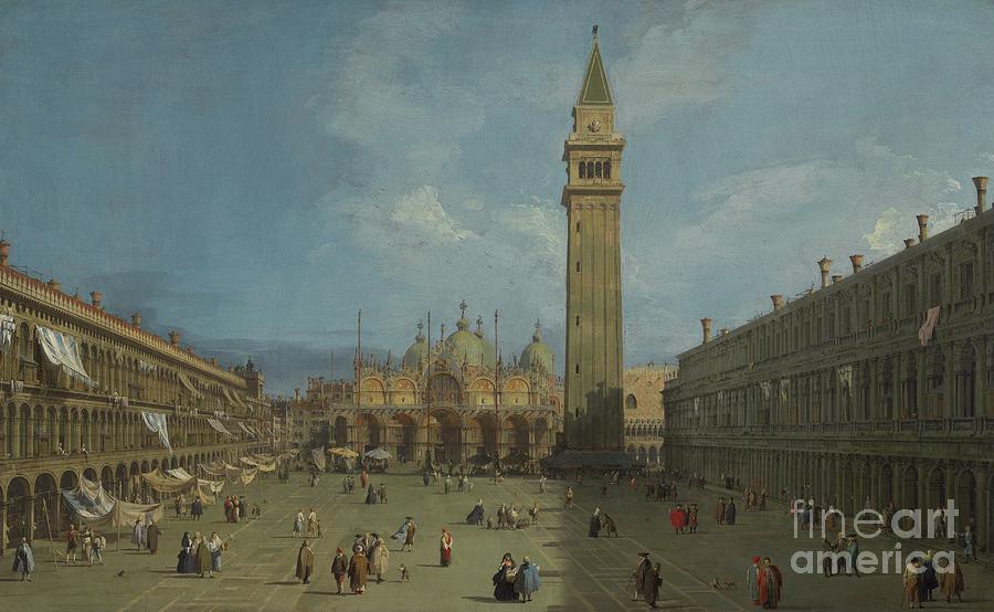 Piazza San Marco 1700s Photograph