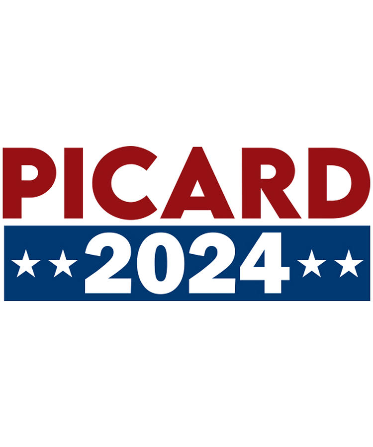 Picard 2024 Poster 80s Painting by Emily Paul | Fine Art America