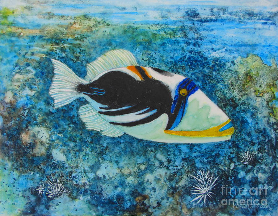 Picasso Fish Painting by Pamela Iris Harden - Pixels