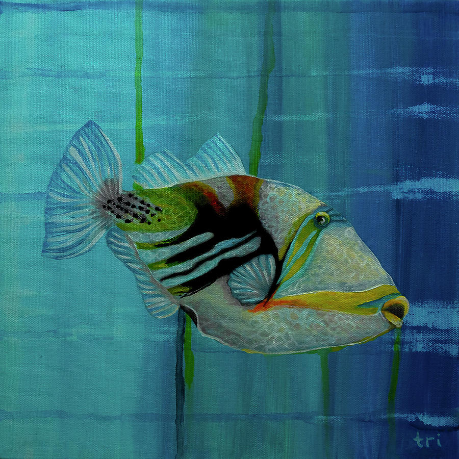 Picasso Fish Painting by Trevor Isabel - Fine Art America