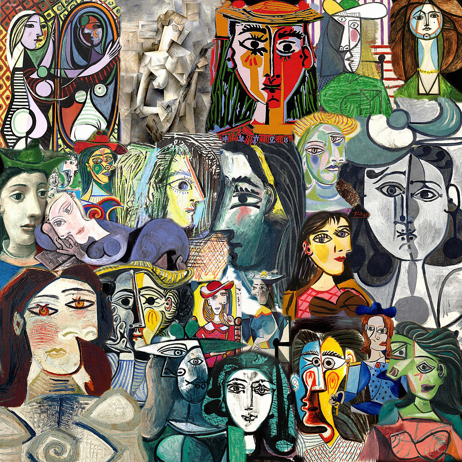 Picassos Women Photograph by Andrew Fare