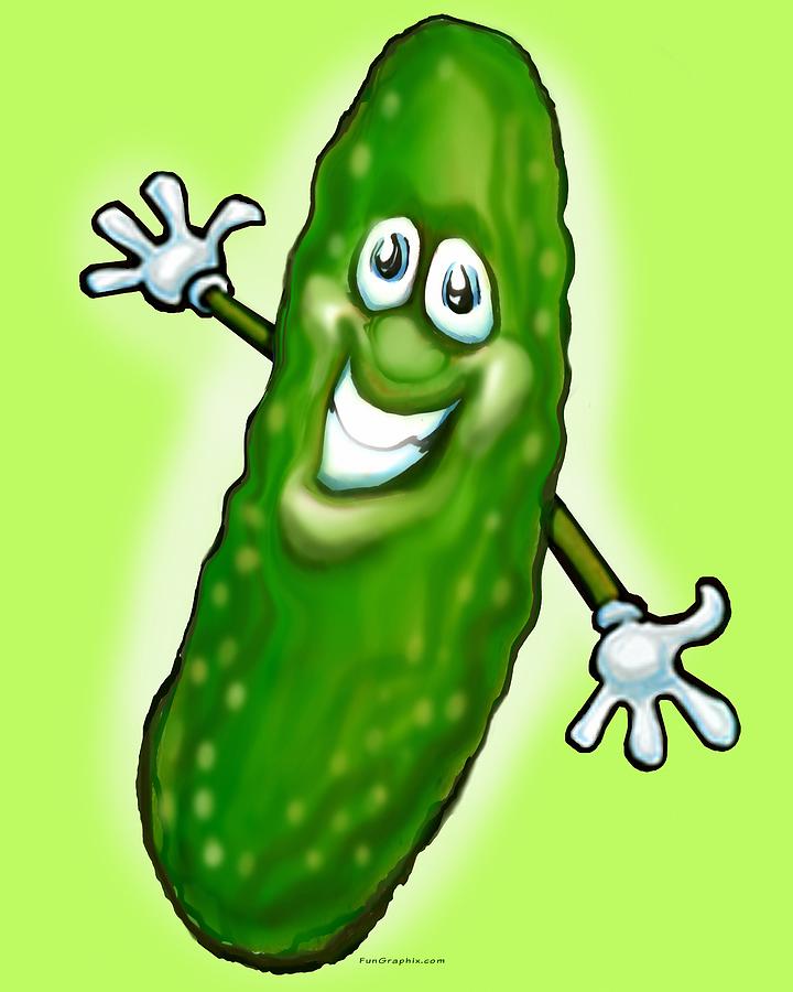 Pickle Painting by Kevin Middleton