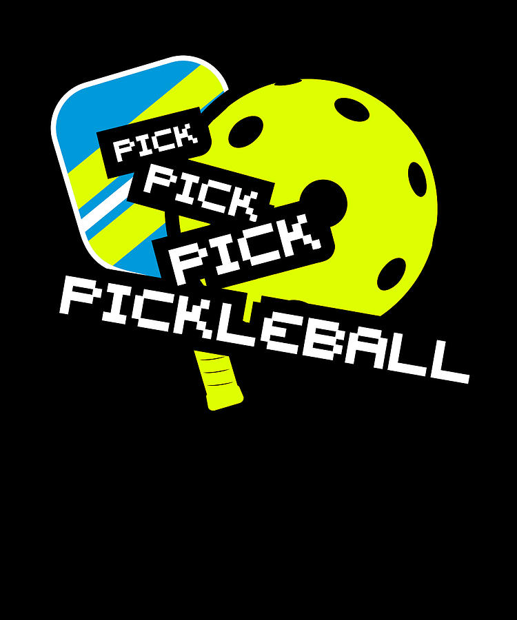 PickleBall Funny Amazing Sport Digital Art by Alberto Rodriguez - Fine ...