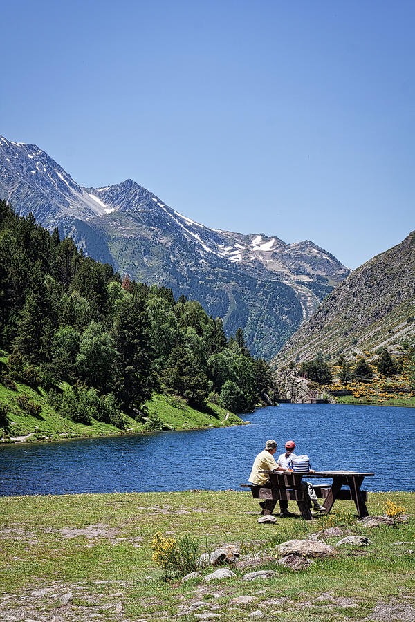Picnic in the Pyrenees - Andorra Photograph by Tatiana Travelways