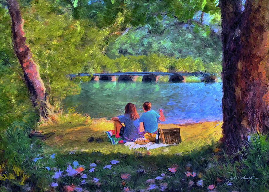 Picnic Painting by Joel Smith