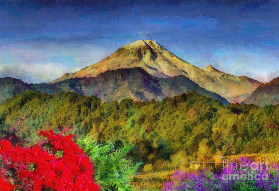 Pico de Orizaba, Mexico Digital Art by Jerzy Czyz