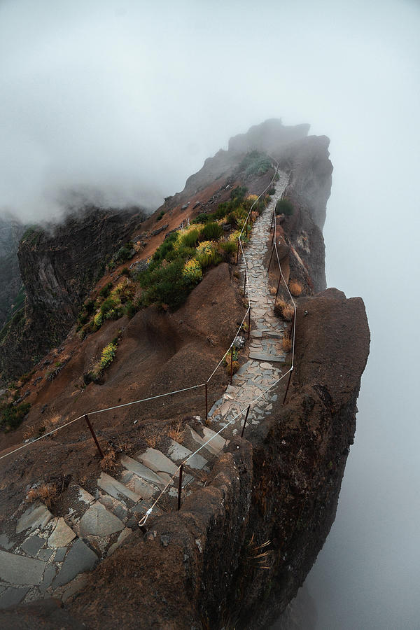 Madeira Photograph - Pico do Arieiro to Pico Ruivo by Jackson Groves