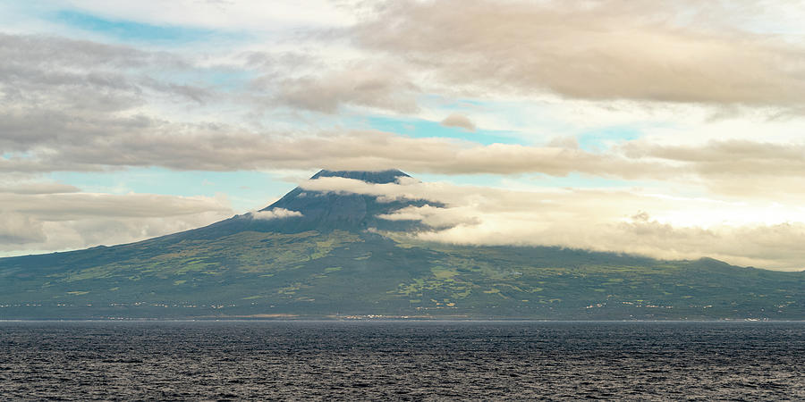 Pico Mountain on the Island of Pico Azores Photograph by William Dickman
