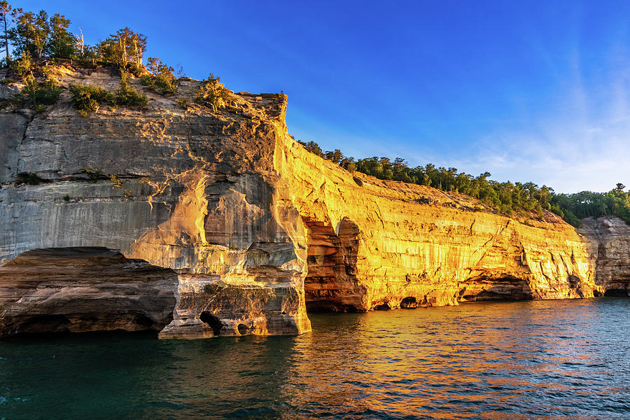 Pictured Rocks Cruise  Photograph by Nathan Wasylewski
