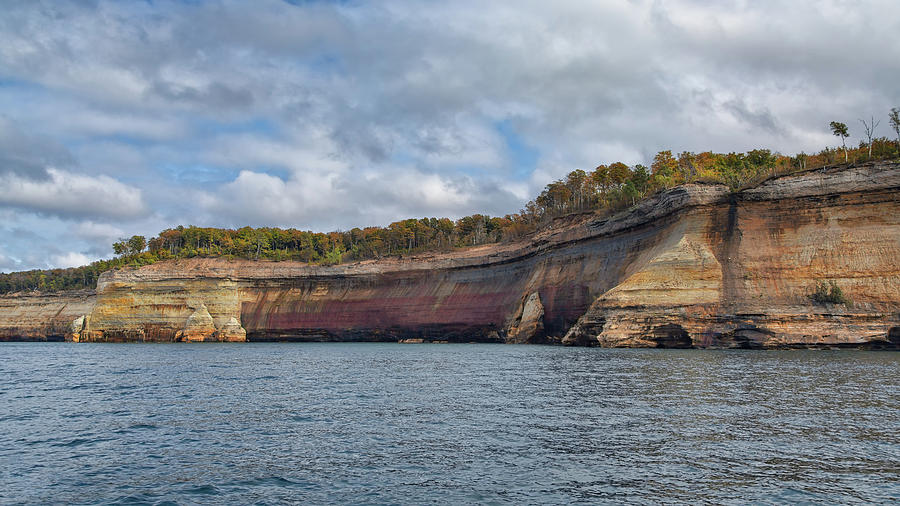 Pictured Rocks Photograph by John M Bailey