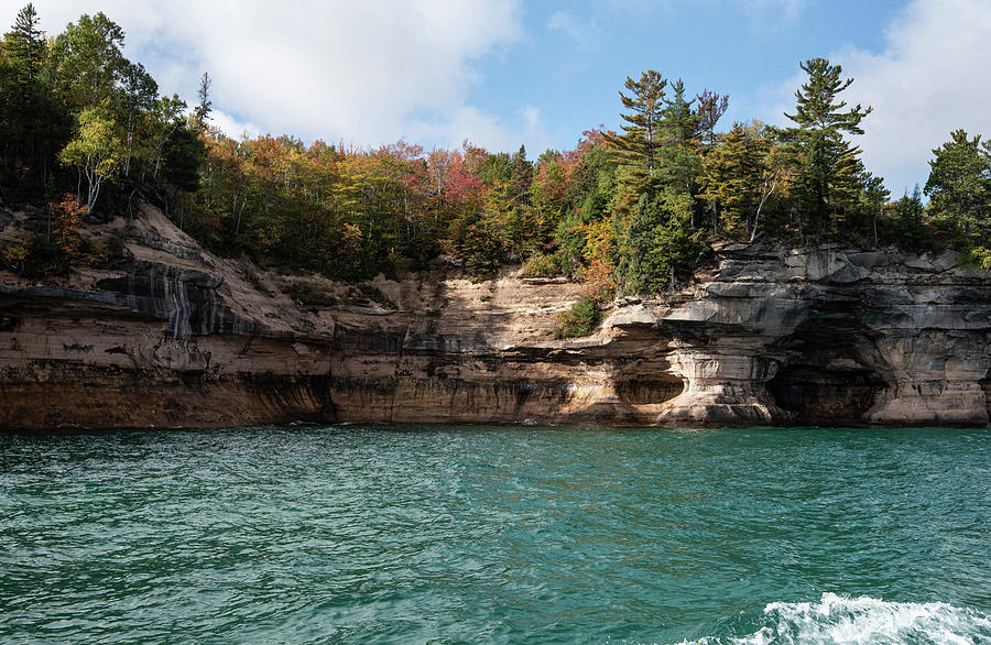 Pictured Rocks National Lakeshore - Indian Drums Photograph by Janice ...