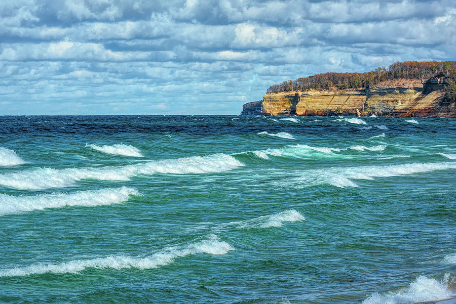 Pictured Rocks Photograph by Sheen Watkins