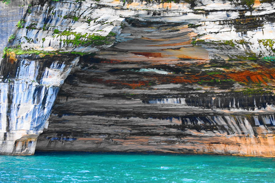 Pictured Rocks Photograph by Terry M Olson