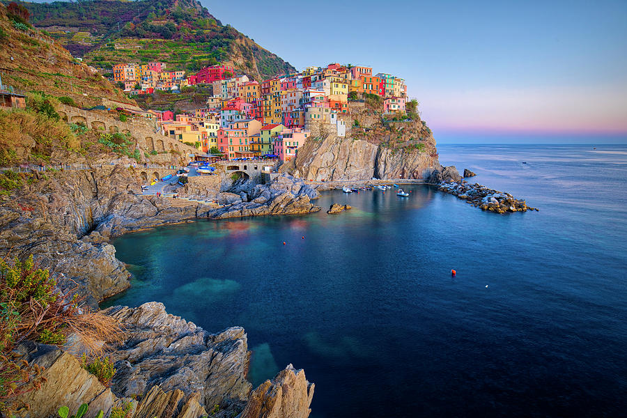 Picturesque Manarola, Italy Photograph by Lindley Johnson