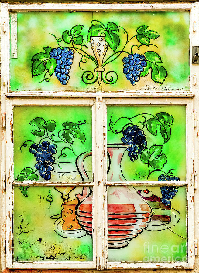 Picturesque Window In Prague Photograph