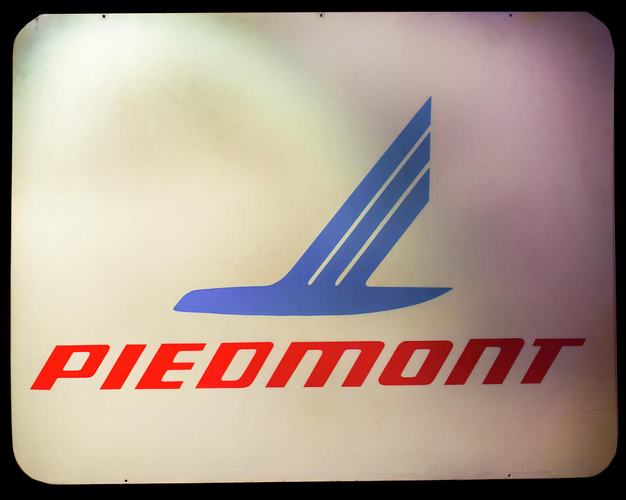 Piedmont airlines sign Photograph by Flees Photos