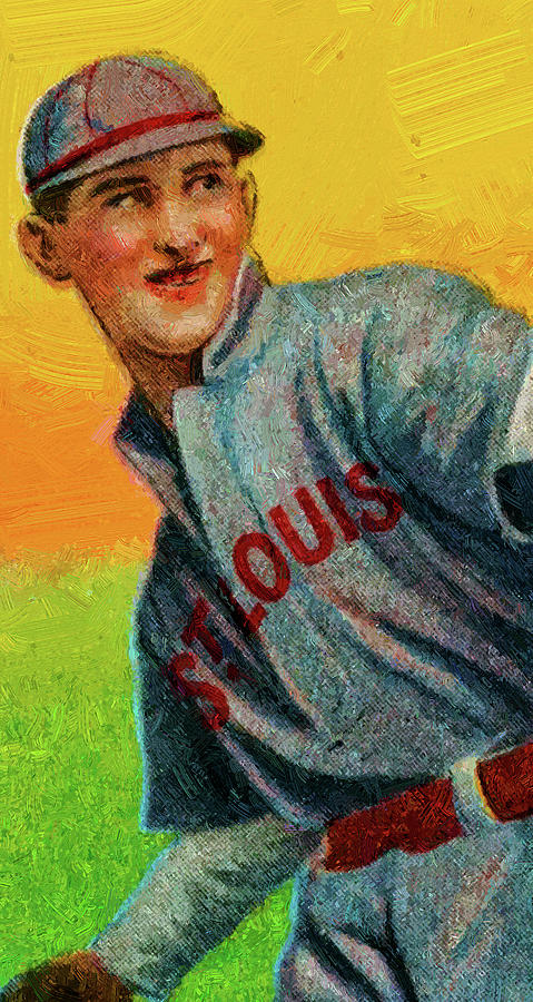 Piedmont  Al Shaw Baseball Game Cards Oil Painting Painting