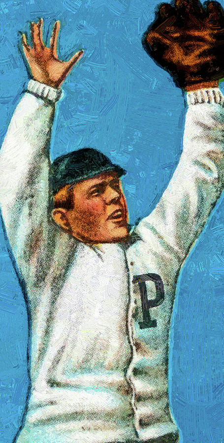 Piedmont Otto Knabe Baseball Game Cards Oil Painting Painting