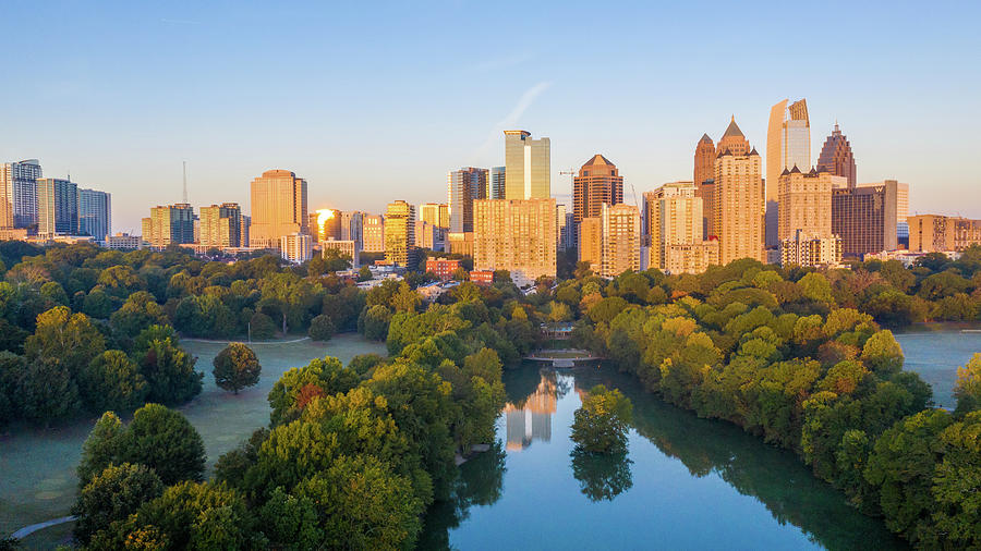 Piedmont Park Photograph by PickleButt