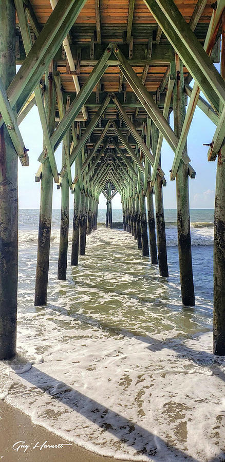 Pier 14 Myrtle Beach SC Photograph by Guy Harnett | Fine Art America