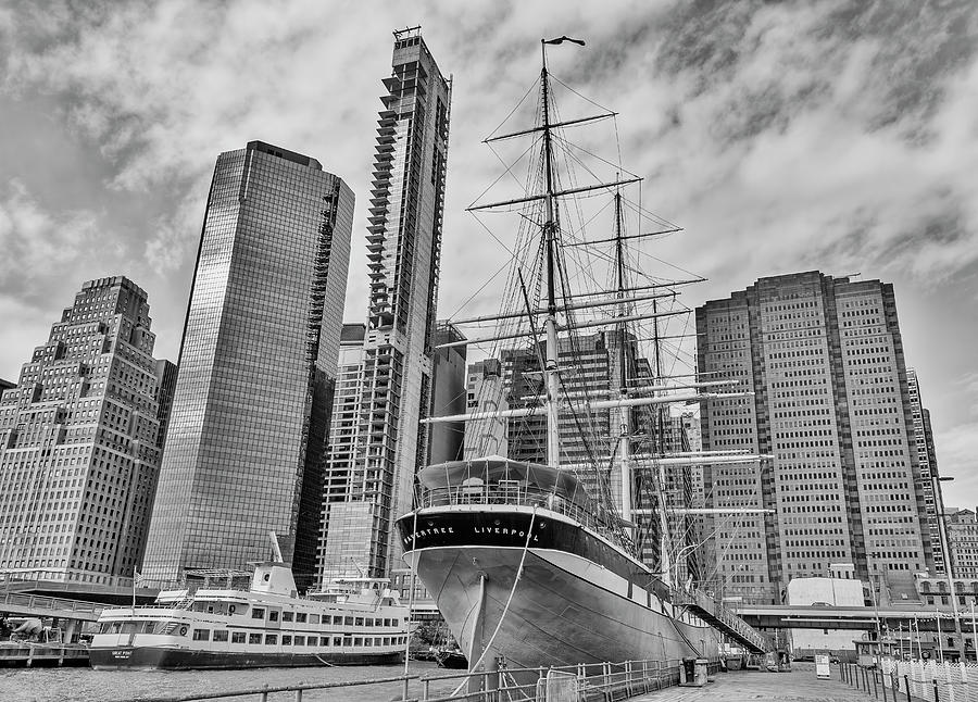 Pier 16 South Street Seaport Photograph by Cate Franklyn