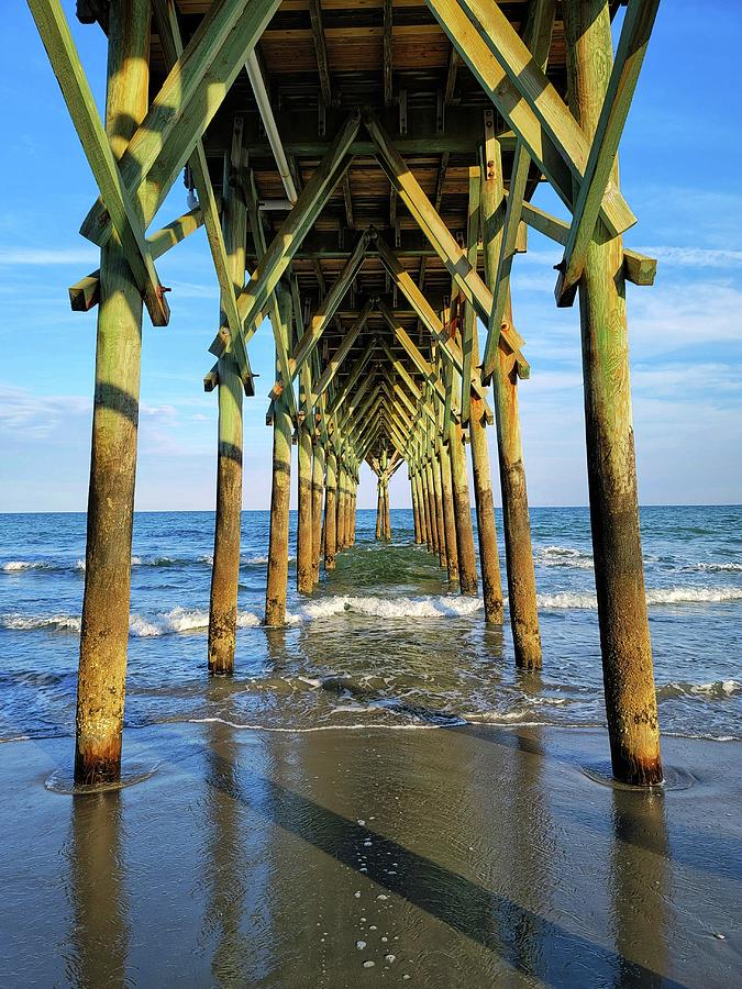 Pier Photograph by Dennis Coxson - Fine Art America