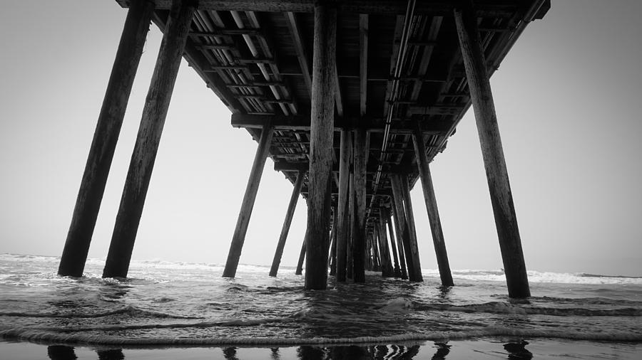 Pier in sea Photograph by jorge martinez / FOAP