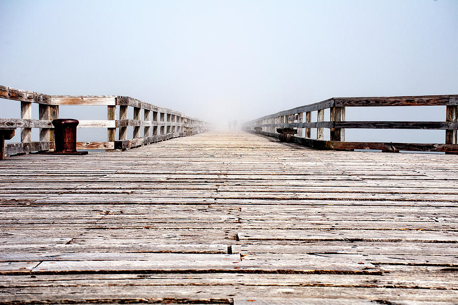Pier Into Heaven Photograph by Greg Fortier