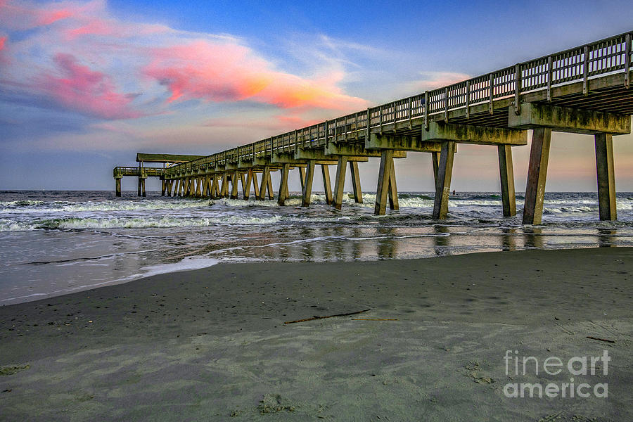 Pier into the Sky Photograph by Timothy OLeary