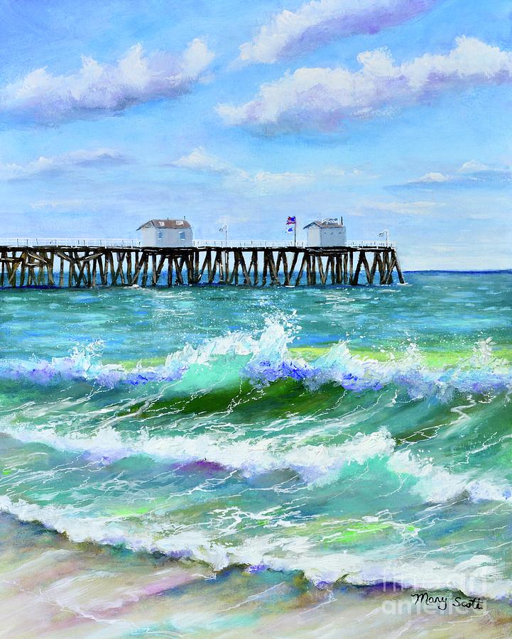 Pier Painting by Mary Scott