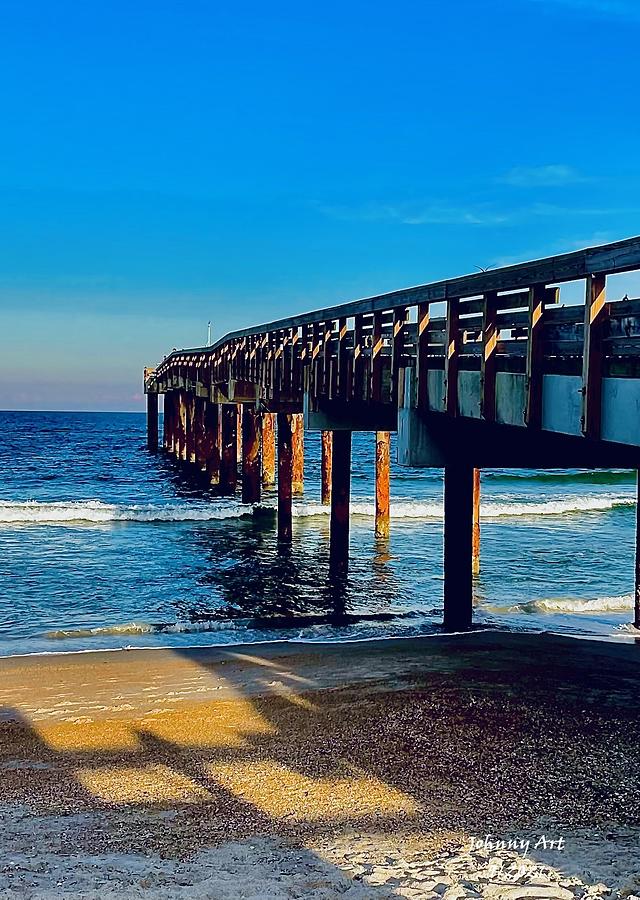 Pier Pressure Photograph by John Anderson