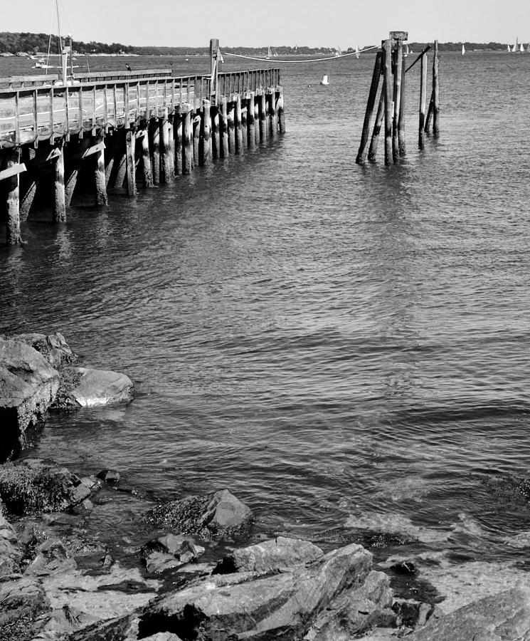 Pier, Salem Willows Photograph by Caroline Stella