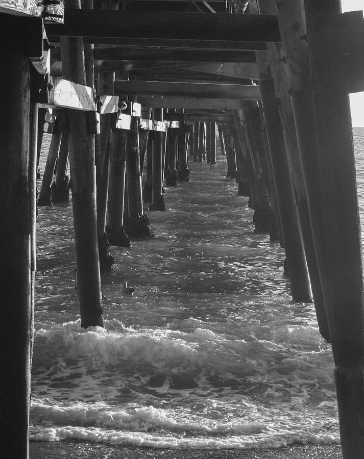 Pier Photograph by Tony Spencer