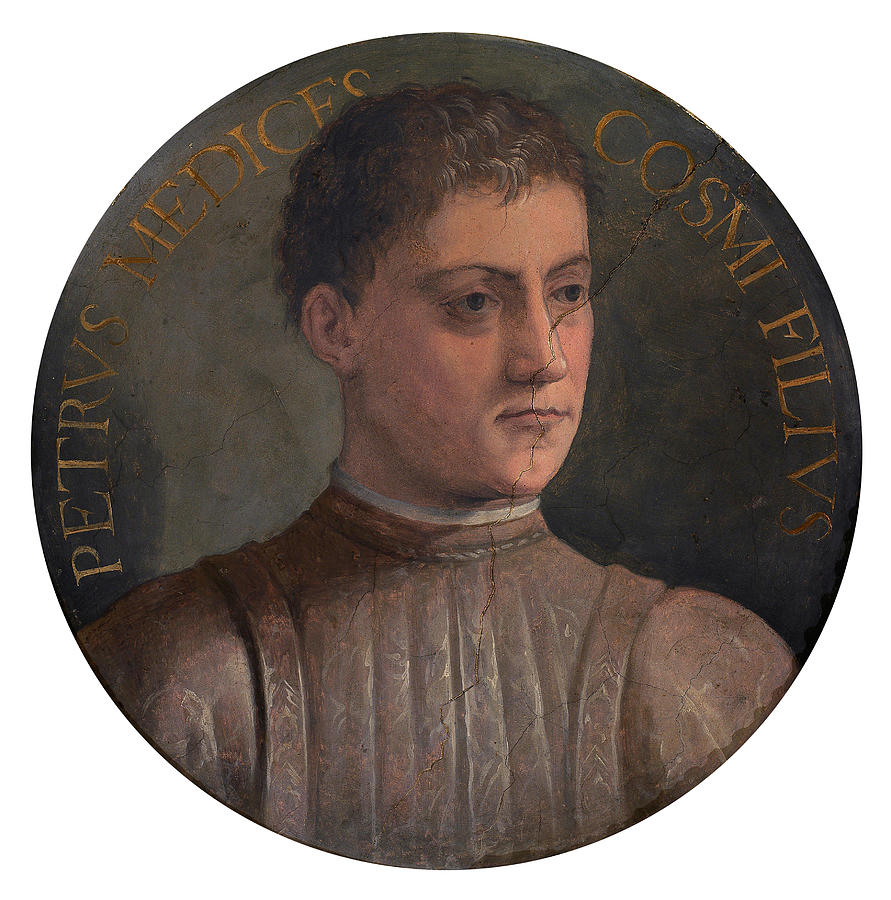 Piero de Medici called the Gouty Painting by Giorgio Vasari - Pixels